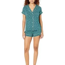 Eberjey Gisele Printed - The Shortie Short PJ Set | Sleepwear