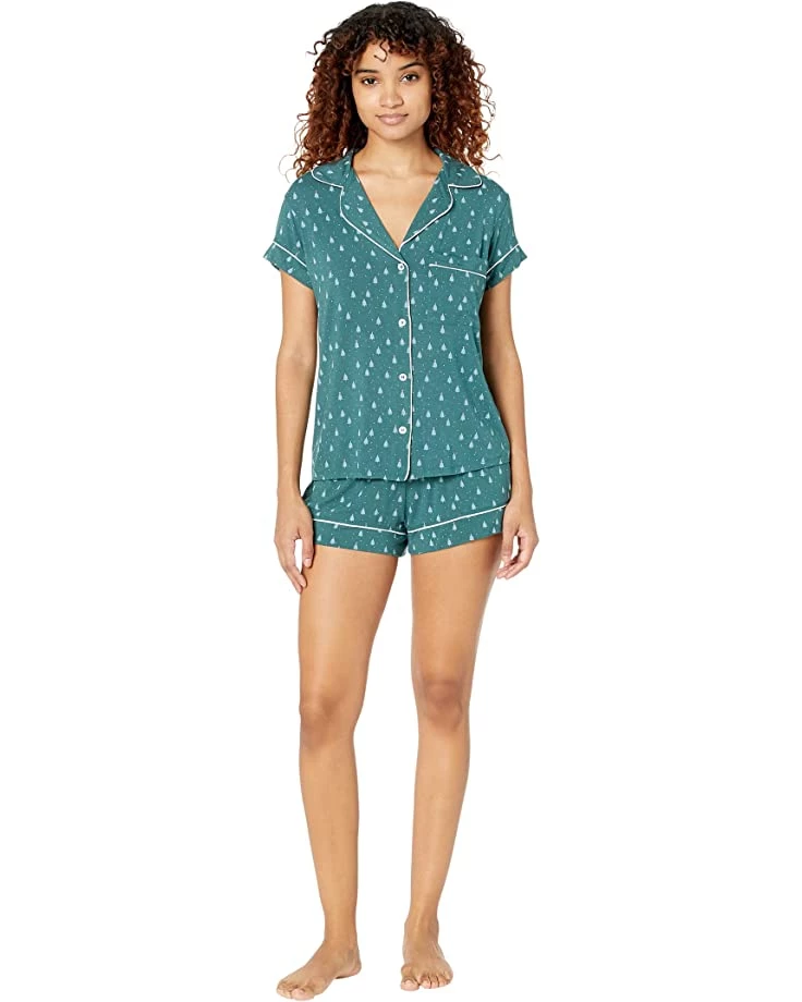 Eberjey Gisele Printed - The Shortie Short PJ Set | Sleepwear 3 Eberjey Gisele Printed - The Shortie Short PJ Set | Sleepwear
