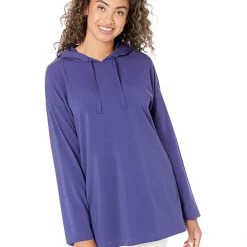 Eileen Fisher Hooded Popover | Hoodies & Sweatshirts