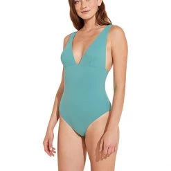 Eberjey Pique Vivian One-Piece | Swimwear