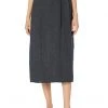 Eileen Fisher Full-Length Wrap Skirt in Washed Organic Linen Delave | Skirts -Eberjey Shop 71dmroL6FKL. AC SR736920