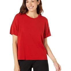 Eileen Fisher Bateau Neck Box Top | Shirts & Tops -Eberjey Shop 71fCOQgcRGL. AC SR736920