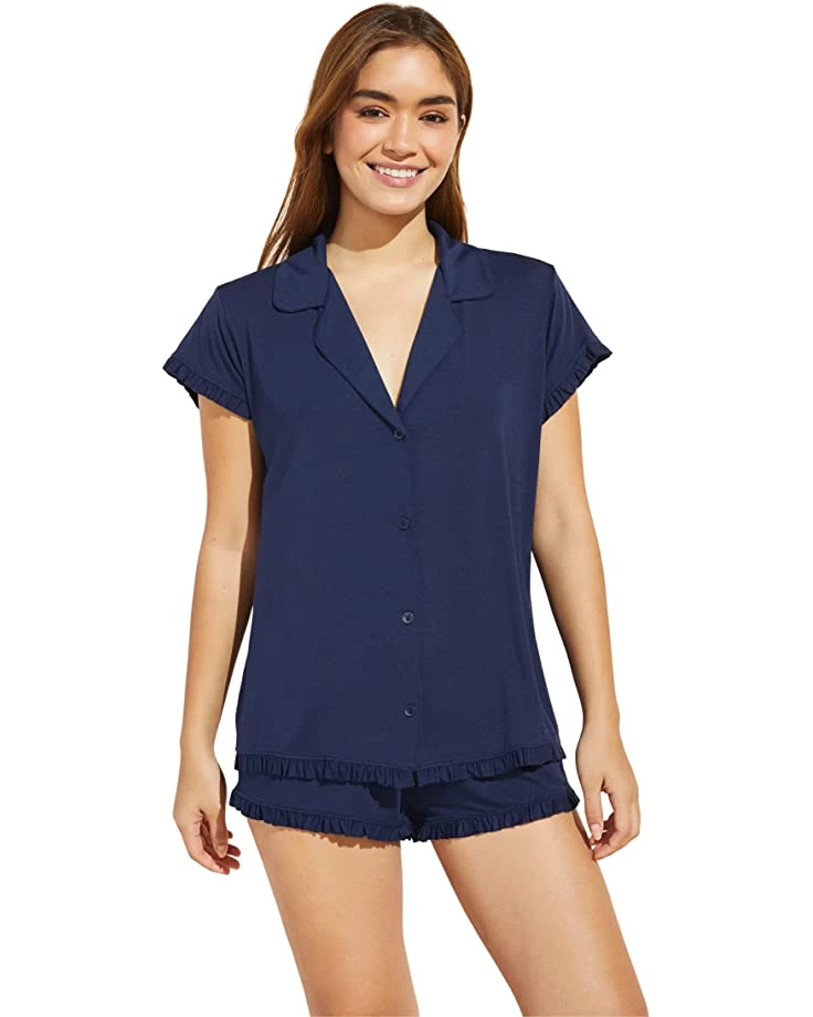 Eberjey Ruthie - The Short Ruffle PJ Set | Sleepwear 5 Eberjey Ruthie - The Short Ruffle PJ Set | Sleepwear - Image 3
