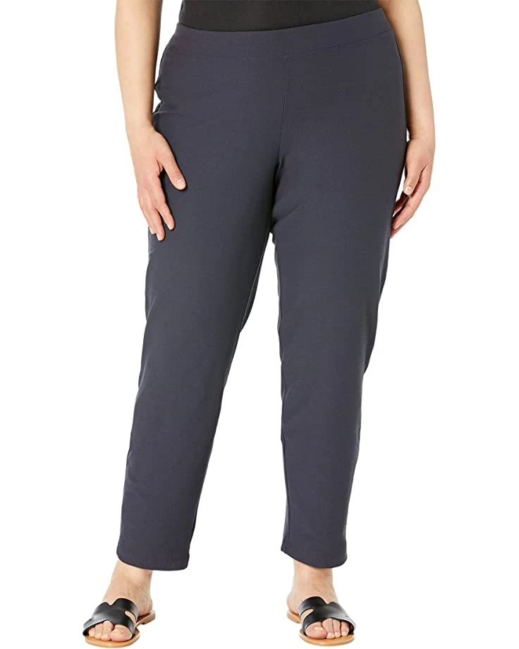 Eileen Fisher Slim Ankle Pants in Washable Stretch Crepe 3 Eileen Fisher Slim Ankle Pants in Washable Stretch Crepe