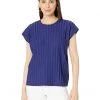 Eileen Fisher Crew Neck Boxy Top | Shirts & Tops