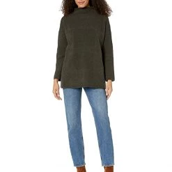 Eileen Fisher Mock Neck Pullover | Sweaters -Eberjey Shop 71kLenafEL. AC SR736920