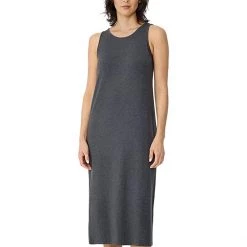 Eileen Fisher Jewel Neck Full-Length Dress | Dresses