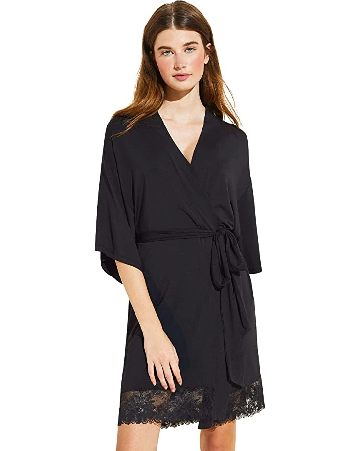Eberjey Rosalia - The Elevated Everyday Robe | Sleepwear 6 Eberjey Rosalia - The Elevated Everyday Robe | Sleepwear - Image 4