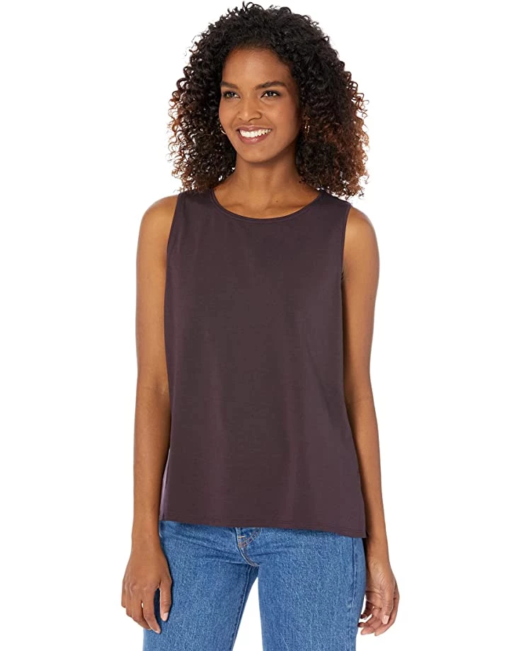Eileen Fisher Jewel Neck Shell | Shirts & Tops 3 Eileen Fisher Jewel Neck Shell | Shirts & Tops