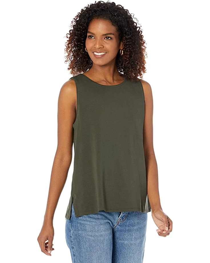 Eileen Fisher Jewel Neck Shell | Shirts & Tops 7 Eileen Fisher Jewel Neck Shell | Shirts & Tops - Image 5