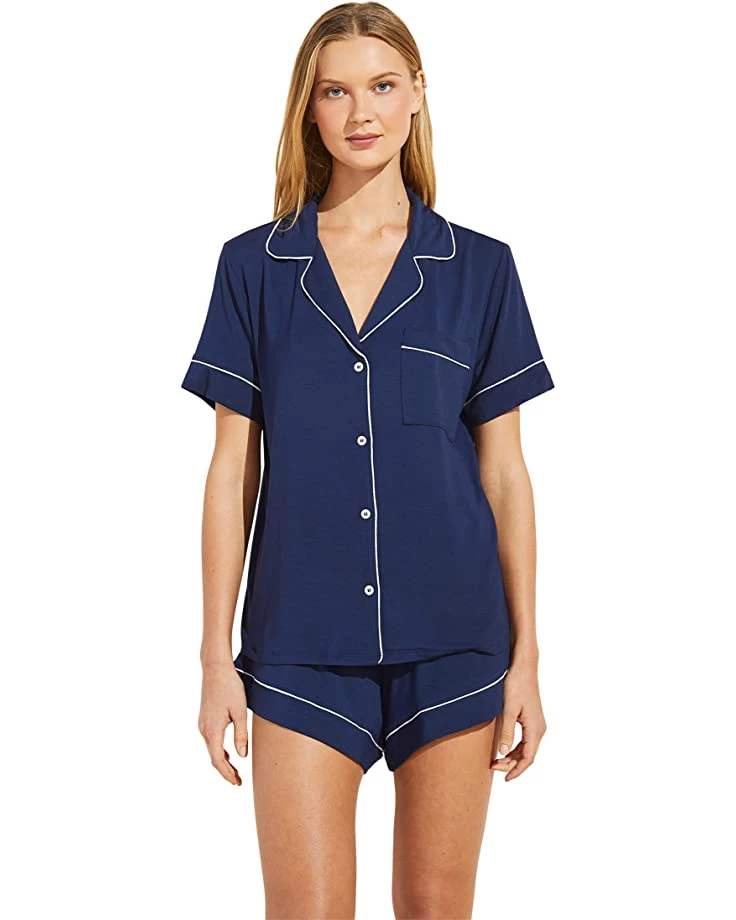 Eberjey Gisele - The Relaxed Short Pajama Set | Sleepwear 14 Eberjey Gisele - The Relaxed Short Pajama Set | Sleepwear - Image 13