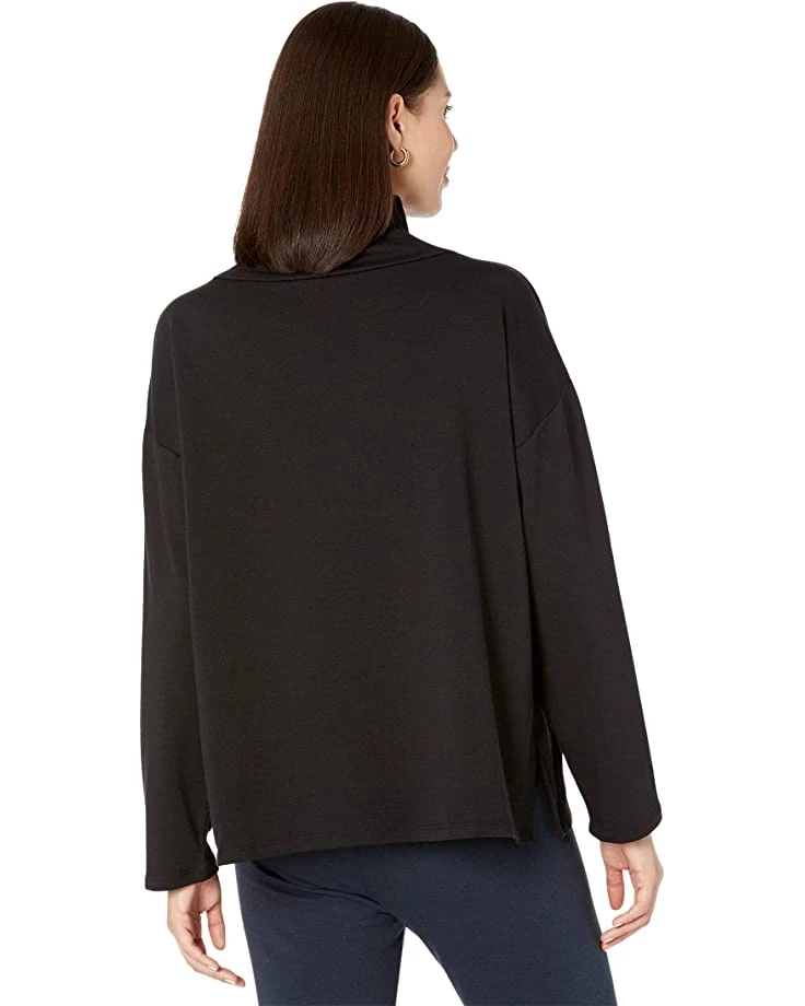 Eileen Fisher Funnel Neck Box Top | Shirts & Tops 4 Eileen Fisher Funnel Neck Box Top | Shirts & Tops - Image 2