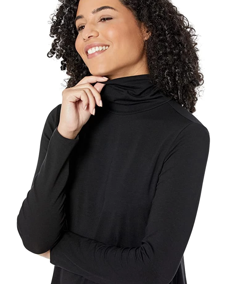 Eileen Fisher Scrunch Neck Tunic | Shirts & Tops 5 Eileen Fisher Scrunch Neck Tunic | Shirts & Tops - Image 3