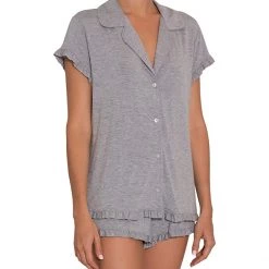 Eberjey Ruthie - The Short Ruffle PJ Set | Sleepwear