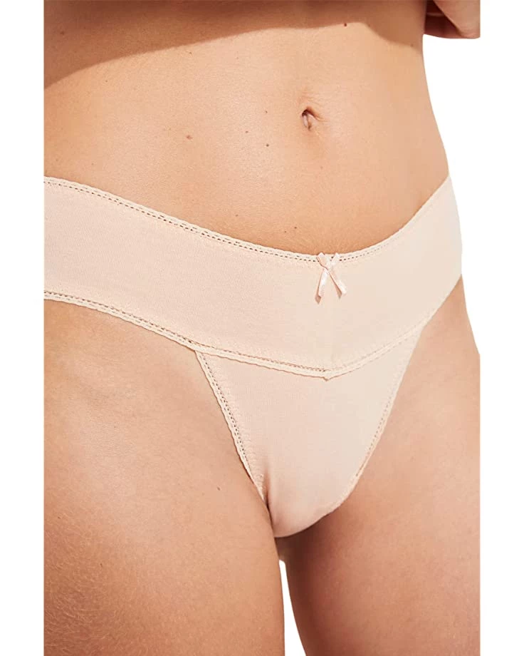 Eberjey Pima - The Stretch Cotton V Thong | Underwear & Intimates 5 Eberjey Pima - The Stretch Cotton V Thong | Underwear & Intimates - Image 3