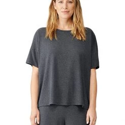 Eileen Fisher Crew Neck Boxy Tee | Shirts & Tops