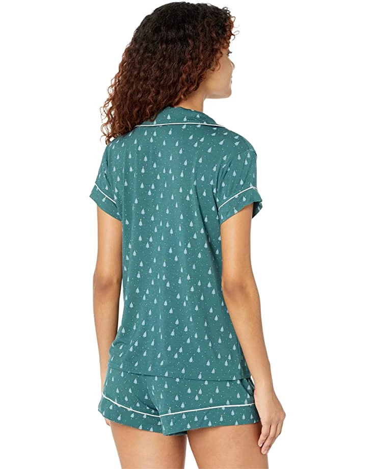 Eberjey Gisele Printed - The Shortie Short PJ Set | Sleepwear 6 Eberjey Gisele Printed - The Shortie Short PJ Set | Sleepwear - Image 4