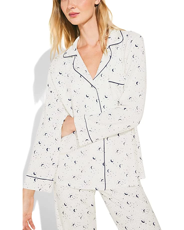 Eberjey Gisele Printed - The Long PJ Set | Sleepwear 4 Eberjey Gisele Printed - The Long PJ Set | Sleepwear - Image 2