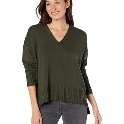 Eileen Fisher V-Neck Box Top | Shirts & Tops 13 Eileen Fisher V-Neck Box Top | Shirts & Tops -Eberjey Shop 81cLZXEbEEL. AC SR736920