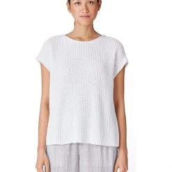 Eileen Fisher Ballet Neck Top | Sweaters