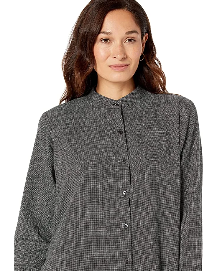 Eileen Fisher Mandarin Collar Shirt | Shirts & Tops 5 Eileen Fisher Mandarin Collar Shirt | Shirts & Tops - Image 3