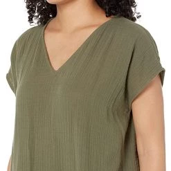 Eileen Fisher V-Neck Knee Length Dress | Dresses -Eberjey Shop 91ys6oITyeL. AC SR736920